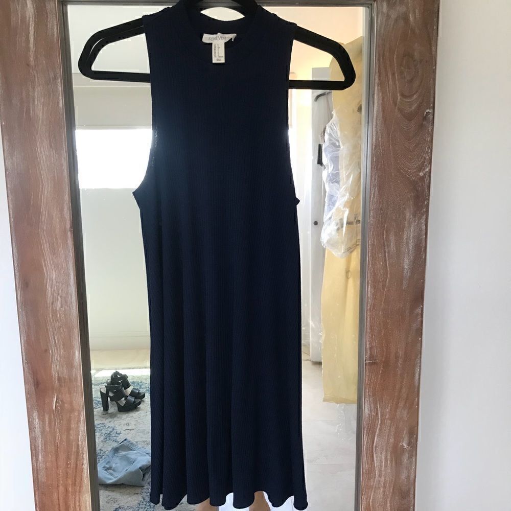 Forever 21 High Neck Swing Dress Size Small